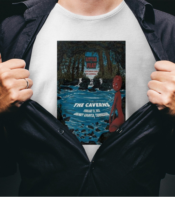 Little Feat February 22 2025 The Caverns With Special Guest Leftover Salmon Grundy County Tennessee T-Shirt