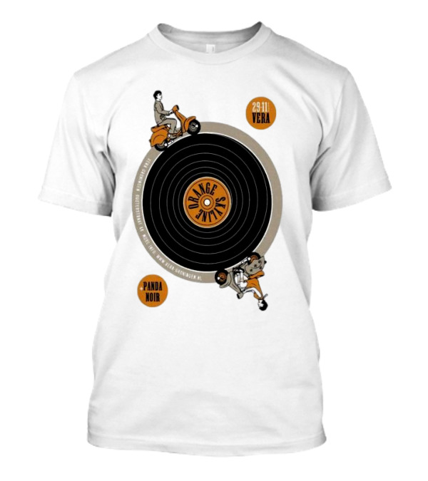 Orange Skyline Vera Groningen Netherlands 29 Nov 2024 Tour Panda Noir T-Shirt