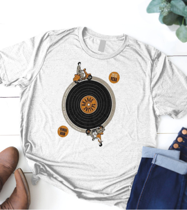 Orange Skyline Vera Groningen Netherlands 29 Nov 2024 Tour Panda Noir T-Shirt