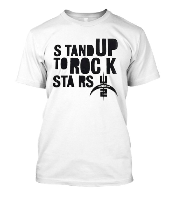 U2 360 Degree Tour 2009 Stand Up To Rock Stars T-Shirt