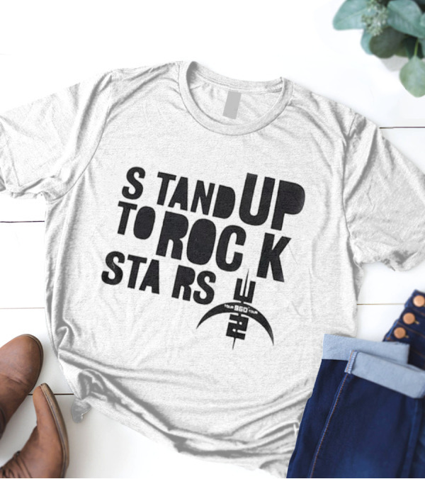 U2 360 Degree Tour 2009 Stand Up To Rock Stars T-Shirt