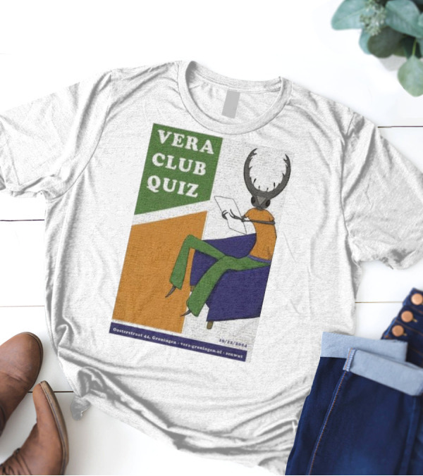 Vera Club Quiz Groningen Netherlands December 19 2024 Oosterstraat 44 Vera-Groningen.nl Seawut T-Shirt