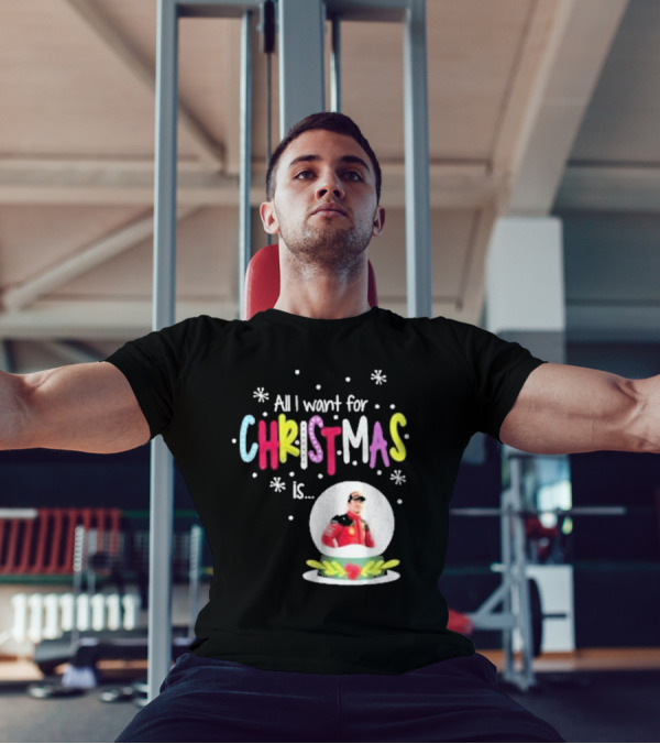 All I Want For Christmas Is Charles Leclerc Snow T-Shirt