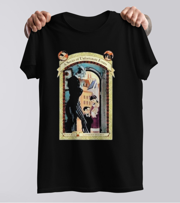 A Series Of Unfortunate Events Book The First By Lemony Snicket T-Shirt