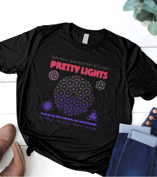 Pretty Lights Road To 2024 Boston December 5-7 Mandala T-Shirt
