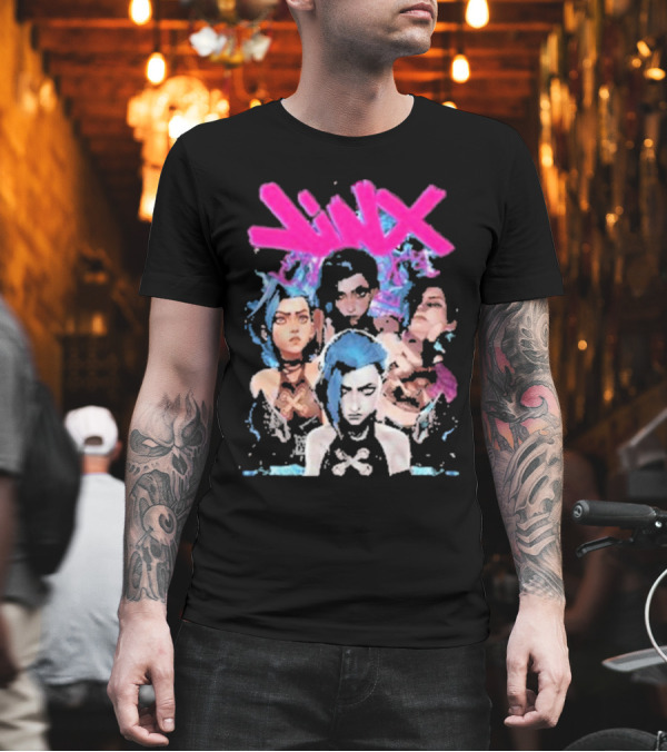 Jinx League Of Legends Arcane T-Shirt
