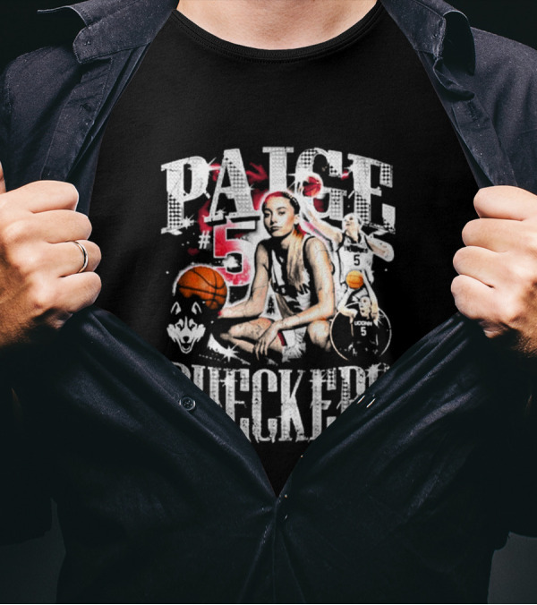 Paige Bueckers #5 UConn Huskies Basketball Star T-Shirt