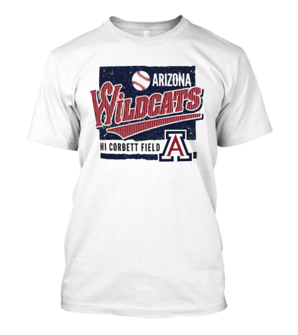 Arizona Wildcats Baseball Hi Corbett Field Wildcats T-Shirt