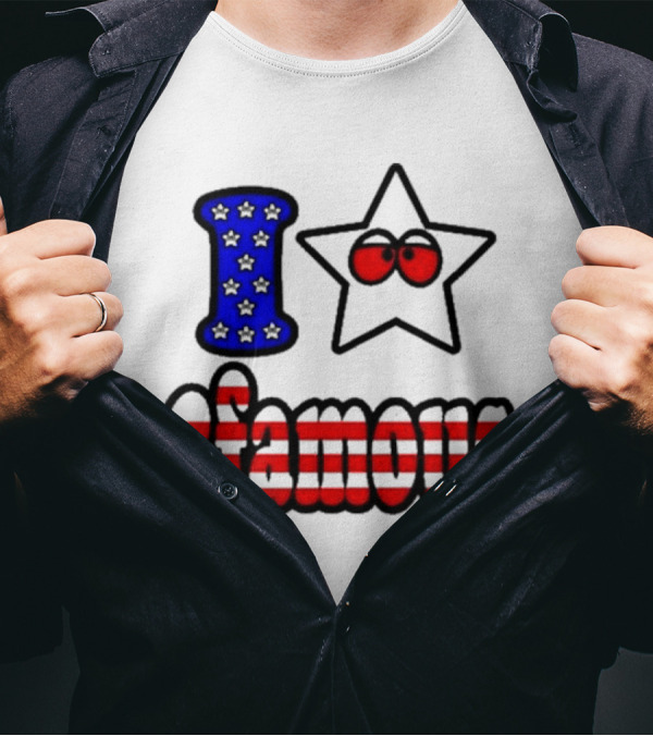 I Star 2Famous USA T-Shirt
