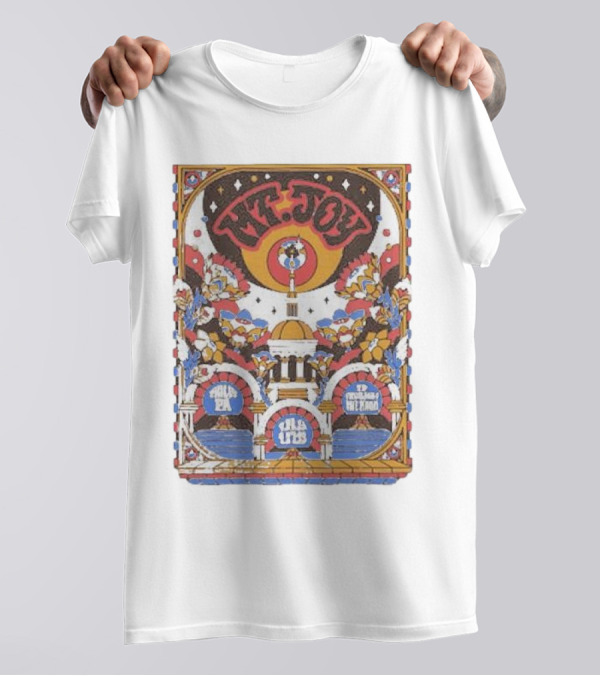 Mt Joy Homecoming Shows Philly PA September 26 27 2025 Tour Retro Psychedelic T-Shirt
