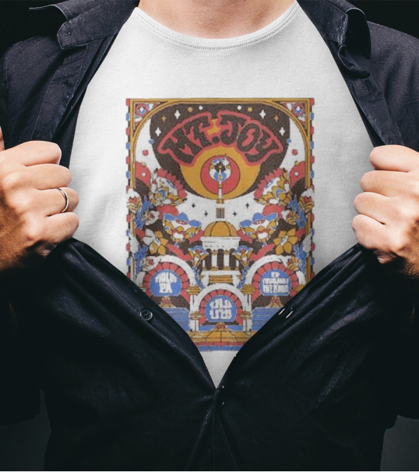 Mt Joy Homecoming Shows Philly PA September 26 27 2025 Tour Retro Psychedelic T-Shirt
