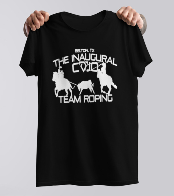 Cody Johnson Inaugural Team Roping Belton TX 2024 Tour T-Shirt