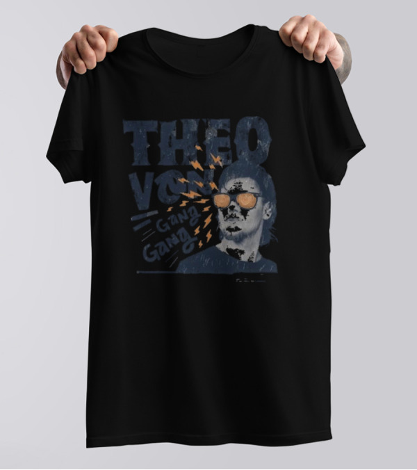 Theo Von Gang Gang Hypno Lightning Glasses T-Shirt
