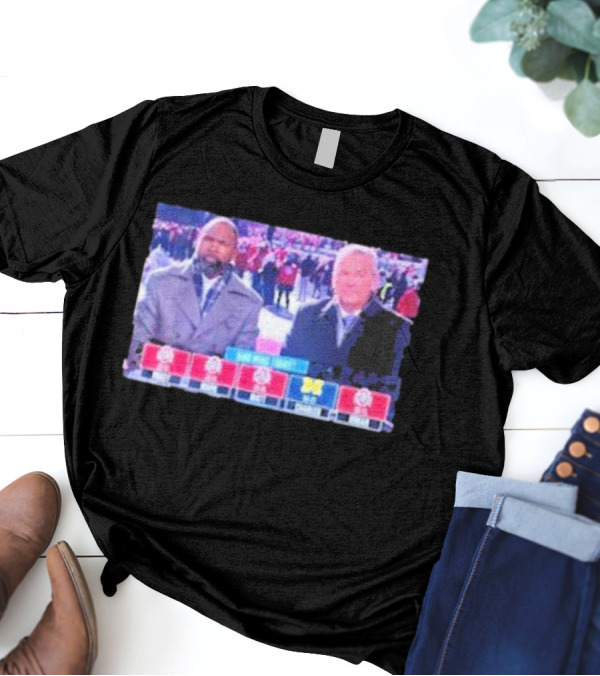 Woodson Who Win Today Michigan Vs Ohio State Sports Prediction Panel T-Shirt