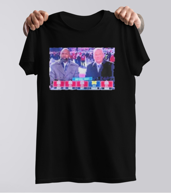 Woodson Who Win Today Michigan Vs Ohio State Sports Prediction Panel T-Shirt