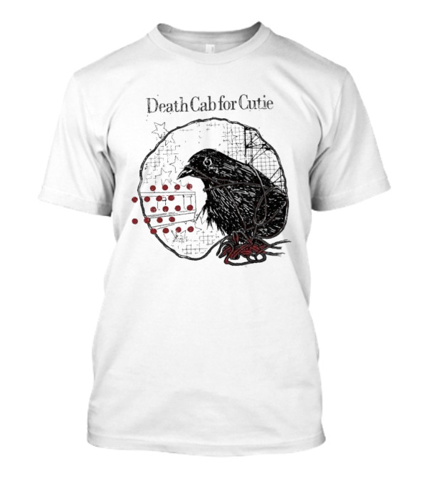 Death Cab For Cutie Transatlanticism Tour Bird And Stars T-Shirt