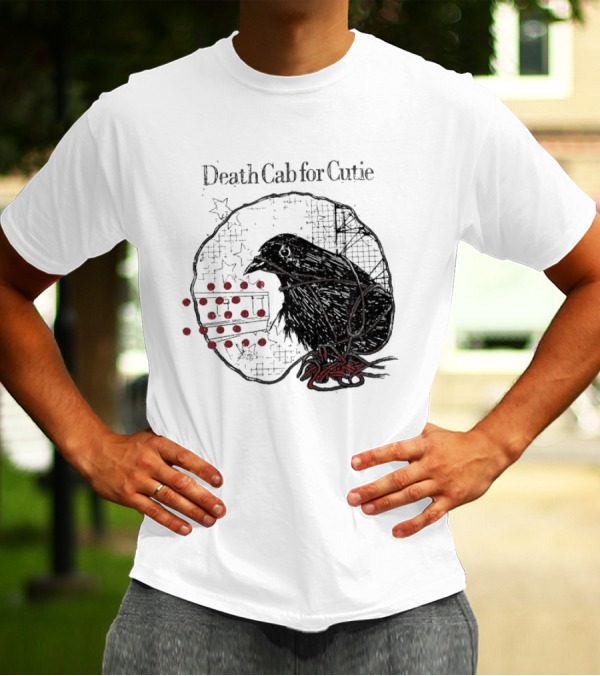 Death Cab For Cutie Transatlanticism Tour Bird And Stars T-Shirt