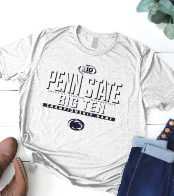 Penn State Big Ten Championship Game Lucas Oil Stadium Indianapolis T-Shirt