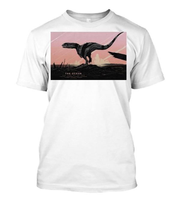 The Ocean At Vulkan Arena December 8 2024 Show Dinosaur T-Shirt