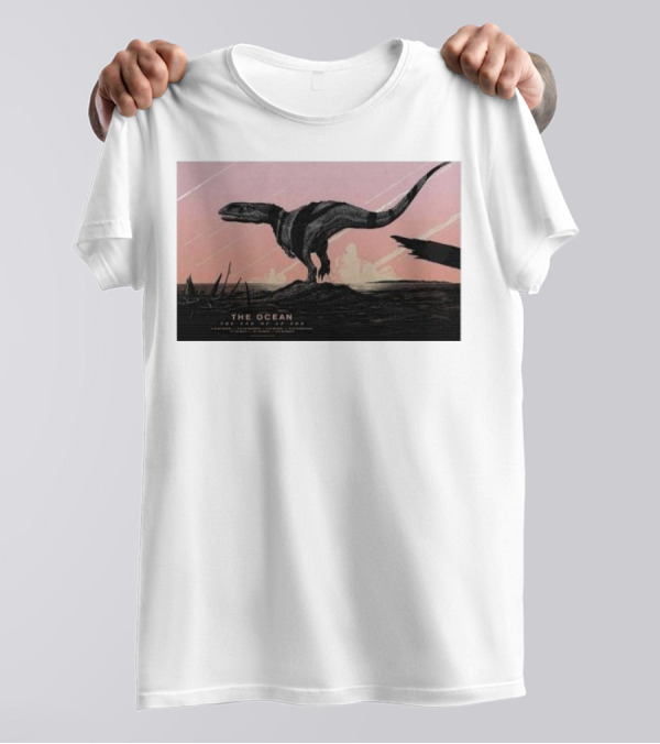 The Ocean At Vulkan Arena December 8 2024 Show Dinosaur T-Shirt