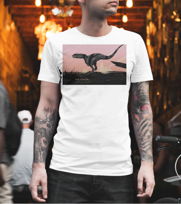 The Ocean At Vulkan Arena December 8 2024 Show Dinosaur T-Shirt