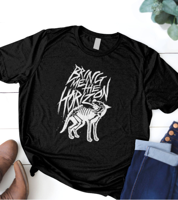 Bring Me The Horizon Cat Skeleton T-Shirt