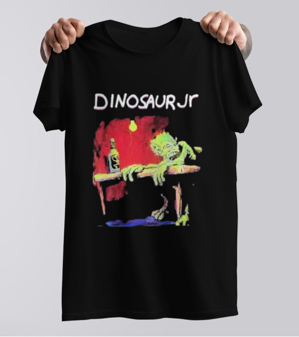 Dinosaur Jr Band Biography Bottled Creature Table Scene T-Shirt