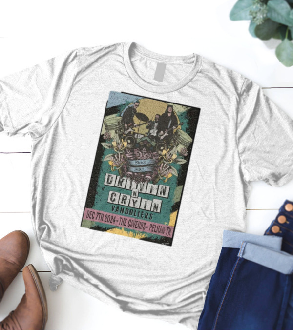Drivin N Cryin Vandoliers Since 1985 The Caverns Pelham TN Dec 7th T-Shirt