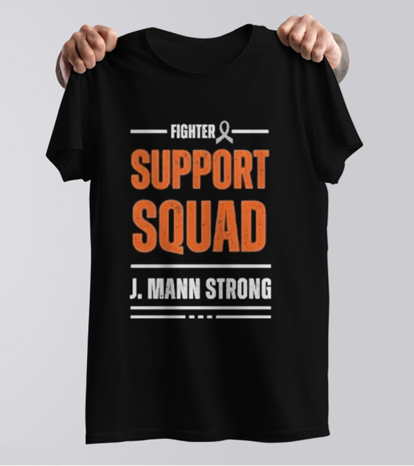 Fighter Support Squad J Mann Strong Awareness T-Shirt
