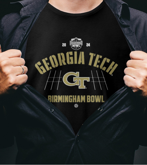 Georgia Tech Yellow Jackets 2024 Birmingham Bowl T-Shirt