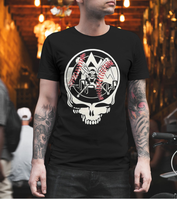Grateful Dead Steal Your Face Colorado Rockies MLB Collaboration T-Shirt