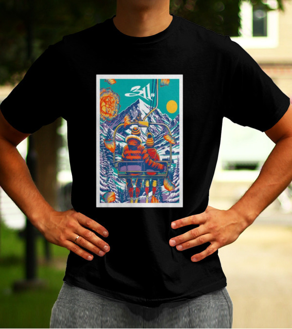 311 Band Mountain Top New Heights T-Shirt
