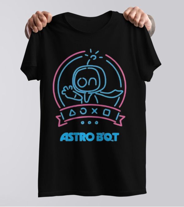 Astro Bot PlayStation Controller Symbols 2024 Victory T-Shirt