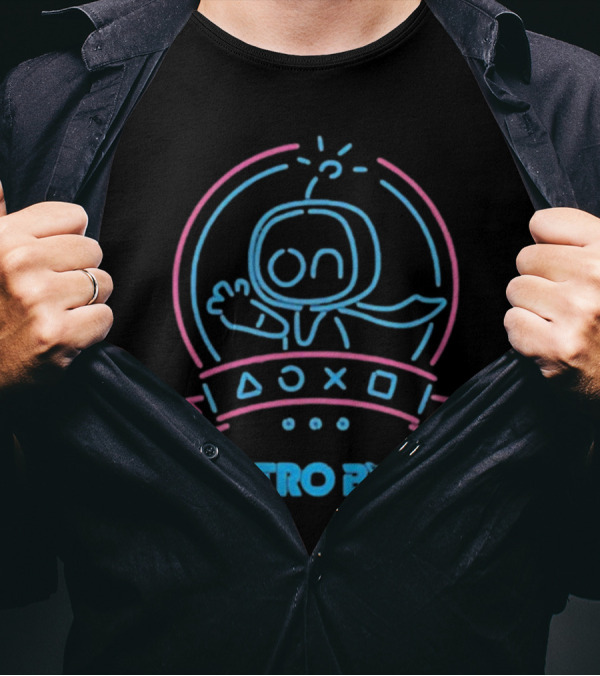 Astro Bot PlayStation Controller Symbols 2024 Victory T-Shirt