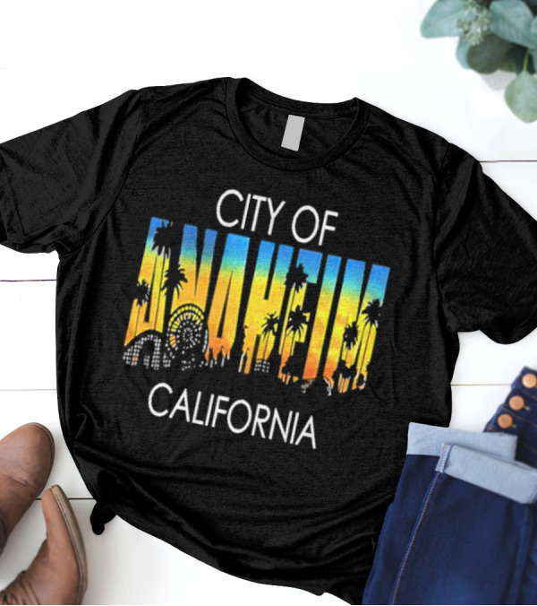 Babymetal Live City Of Anaheim California 2024 Skyline T-Shirt