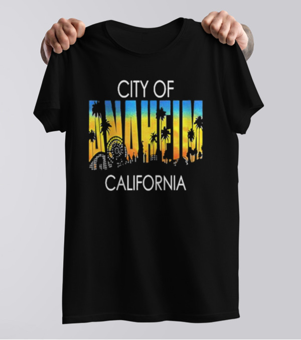 Babymetal Live City Of Anaheim California 2024 Skyline T-Shirt