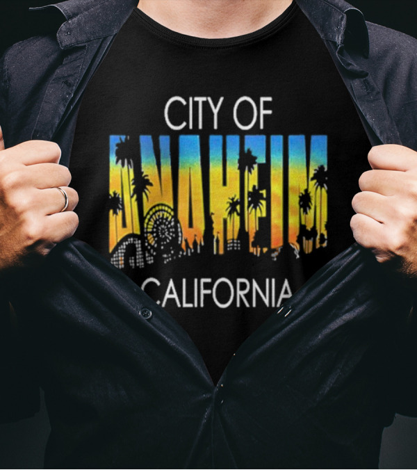 Babymetal Live City Of Anaheim California 2024 Skyline T-Shirt