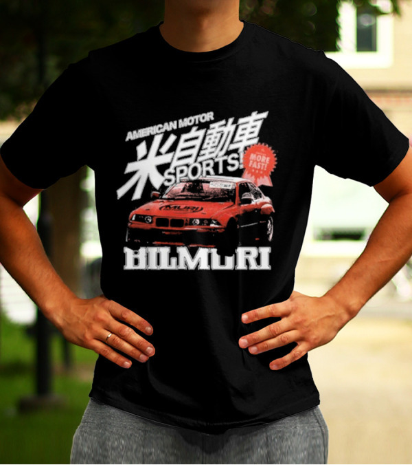 American Motor Bilmuri More Fast Sports Car Racing T-Shirt