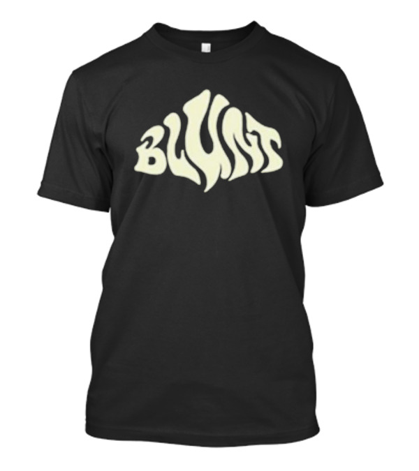 Blunt Psychedelic Typography Unknown Valley T-Shirt