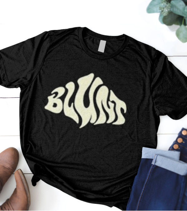 Blunt Psychedelic Typography Unknown Valley T-Shirt
