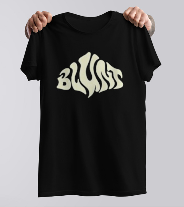Blunt Psychedelic Typography Unknown Valley T-Shirt