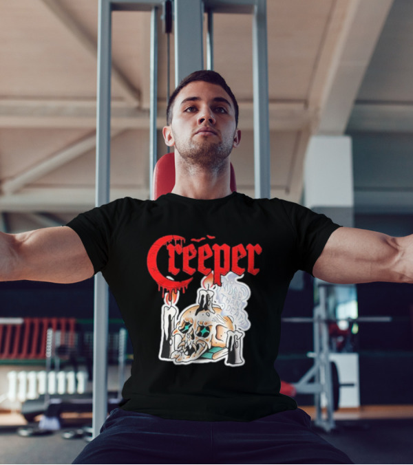 Creeper Skull Candle More Than Death Friday 13th T-Shirt