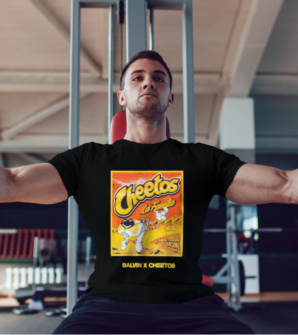 Cheetos La Familia Merch Balvin X Cheetos Collaboration T-Shirt