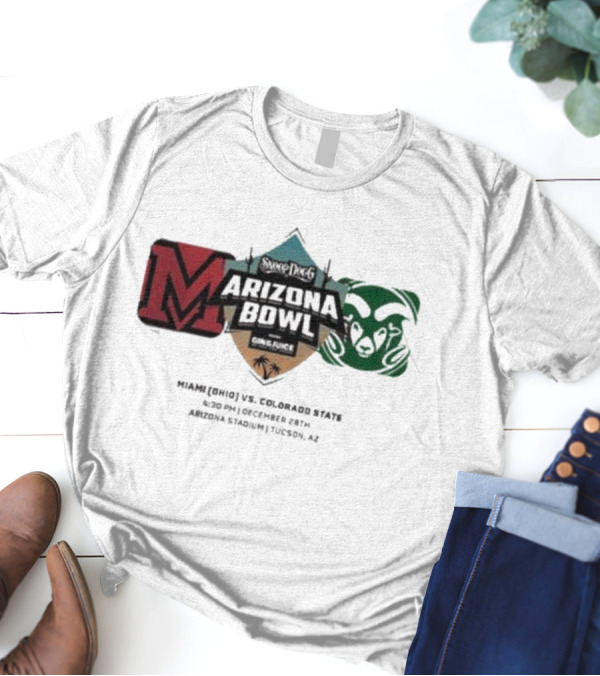 Snoop Dogg Arizona Bowl Miami Ohio Vs Colorado State December 28th 2024 Arizona Stadium Tucson T-Shirt