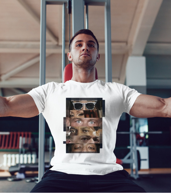 I Was There Fourth Rope 12 12 24 Sunglasses Eyes Collage T-Shirt