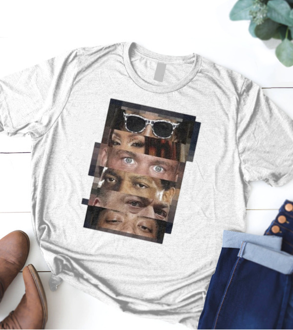 I Was There Fourth Rope 12 12 24 Sunglasses Eyes Collage T-Shirt