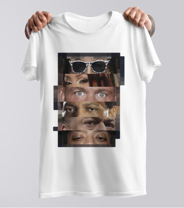 I Was There Fourth Rope 12 12 24 Sunglasses Eyes Collage T-Shirt