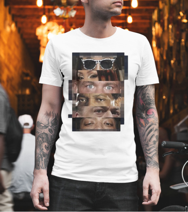 I Was There Fourth Rope 12 12 24 Sunglasses Eyes Collage T-Shirt
