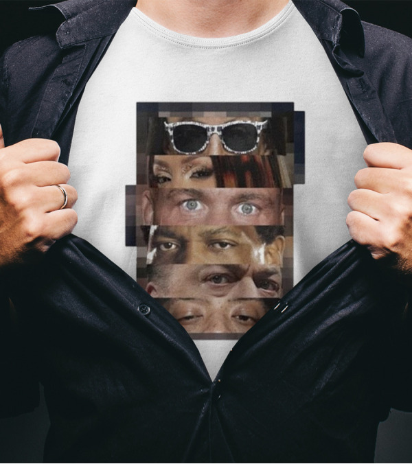 I Was There Fourth Rope 12 12 24 Sunglasses Eyes Collage T-Shirt