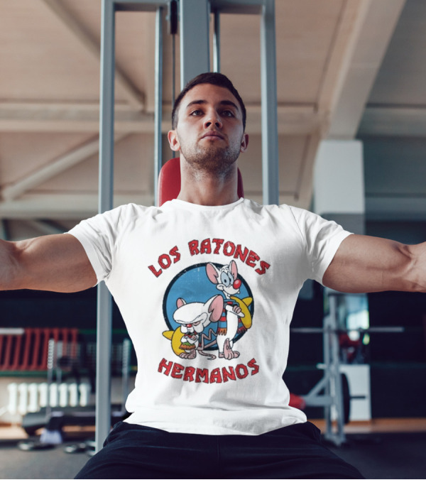 Los Ratones Hermanos Pinky And The Brain Crossover T-Shirt